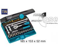 Hazet Socket Set 1/4" Tool Set in Ergonomic SmartCase 30 Pieces
