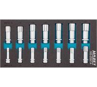 Hazet Socket Set 10mm 3/8" Traction Profile 14 Pieces 163-2