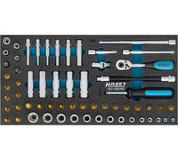 Hazet Socket Set 6.3mm 1/4" TORX PH Pozidriv PZ Slotted 60 Pieces 163-49