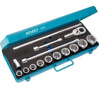 Hazet Socket Set Square Hollow 20mm 3/4" 15 Pieces 1000