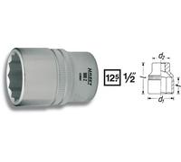 Hazet Socket Wrench Insert 1/2" - Traction Profile 27 900Z-27