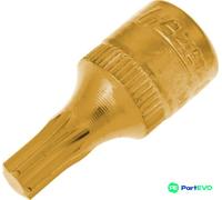 HAZET 8502-T30 T 30 Screwdriver Socket Set Torx Profile - CVD-Tin Coated