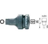 Hazet Socket Wrench Insert T55 TORX 1/2" 12.5mm 40mm 995S-T55