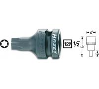 Hazet Socket Wrench Insert T60 TORX 1/2 " 12.5mm 40mm 995S-T60