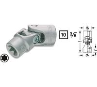 Hazet Socket Wrench Insert TORX® 10mm 3/8" Outside TORX® 880G-E8