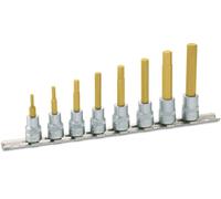 Hazet Socket Wrench Set 10Mm 3/8" Internal Hexagon 8-Piece 8801/8H