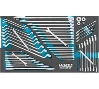 Hazet Socket Wrench Set External Hexagon - Traction Profile 56 Pieces 163-528