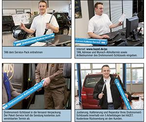 HAZET SP-10 Torque Wrench Service Box - Multi-Colour