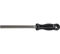 HAZET Square Brake Caliper File (10 x 10 mm, Plastic Handle with Hanging Hole) 4968-6