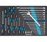 Hazet Tool Set Ring Spanner Screwdriver 163-58/27