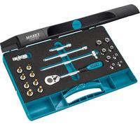 Hazet Tool Set TORX® 10mm 3/8" Outside TORX® Inside TORX® 21 Pieces 1557/2