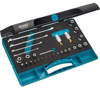 HAZET Tool Set TORX 6.3Mm 1/4" 10Mm 3/8" 12.5Mm 1/2" 29Pcs 1557