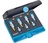 Hazet Tool Set TORX 6.3mm 1/4" 10mm 3/8" 12.5mm 1/2" Internal TORX