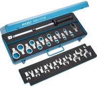 HAZET Torque Tool Set Insert Square 14X18Mm 28-Piece 6292-1CT/28