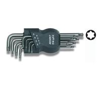 Hazet Torx Offset Screwdriver Set | Internal output Torx profile, 161 g, 8 pieces, T9, T10, T15, T20, T25, T27, T30, T40, inner Torx profile