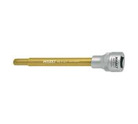 Hazet Torx Size T50 12.5mm/ 1/2-inch Screwdriver Socket | 1/2 inch (12.5 mm) square hollow, drive 1/2 inch (12.5 mm) square hollow, output inner Torx profile, blade special steel