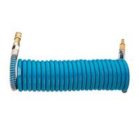 HAZET tubo spiralato per aria compressa 9040S-10, tubo in polireutano altamente flessibile con lunghezza di 7,62 m, diametro interno di 10 mm e pressione di esercizio di 10 bar