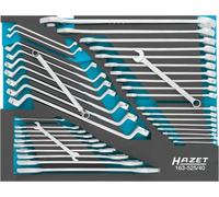 Hazet Spanner Set 163-525/40 I External Hex Profile, Outer Double Hexagonal Traction Profile I 40 Pieces I 6 x 7-34 x 36