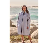 'Hazey' Waterproof Fleece Lined Beach Parka Animal Light Beige L