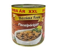 Hazias Bomba Ar Pacalporkolt 800G Traditional Hungarian Pork Stew Rich in Flavor Ready to Eat, Product from Hungary Origin Pack of 1