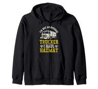 Hazmat tanker driver Zip Hoodie