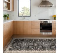 Hazo Haus Washable Boho Ashen/Multi 3' x 6' Area Rug