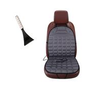 Hazomeu Super warmer , Snow shovel included, Memory Foam Car Seat Cushion, It Is the Warmest Gift for Drivers in Winter,Gray-Single-seater