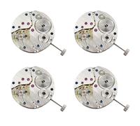 Haztholf 4 x ST3600 Movement 17 Jewel ETA 6497 Movement Model Watch Part Fit for Manual Mechanical Movement Watch, Silver