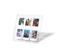 Haztholf Mini Films - Freestanding Desktop Screen for Horizontal and Vertical Photos, Suitable for 2 x 3 Inch , Comes with 6 Grids