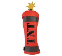 Hazzad Golf Handcrafted Genuine Leather TNT Driver Golf Headcover - Water Resistant, Oversized, Anti-Theft British Design Crafted from Top Grain Leather That Softens With Age