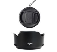 HB-90A Lens Hood and 62mm Lens Cap Compatible for Nikon Camera