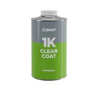 Hb Body 1K Clear Coat Universal Transparent Fast Drying Paint Surfaces 1 Litre