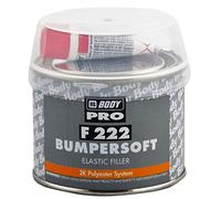 HB Body 222 Bumpersoft Car Body Filler Black Putty For Plastic Bumpers 250g With Hardener Excellent Adhesion Easy To Sand With P120-P240