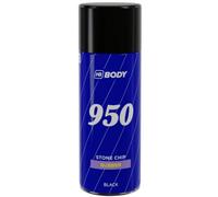 Hb Body 950 Stone Chip Synthetic Rubber Spray Interior Black 400Ml
