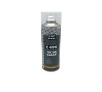 HB Body C496 Aerosol Motorcycle and Car 2k Clear Lacquer High Solids 400ml PETROL RESISTANT