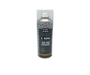 HB Body C 496 Professional 2K Clear Coat Lacquer 400ml X2