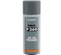 Hb Body P360 2K Hs Primer Acryl Spray Filler Anticorrosive White 400Ml