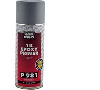 HB BODY Pro HB981 Fast Drying 1K Epoxy Automotive Primer Aerosol 400 ml/0.4 Litre Grey, Suitbale for Application over old Paint