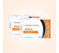 HB Dulwin daily care bath soap, Germs Protection soap, Anti Scabie soap (Pack of 2)75 gm each