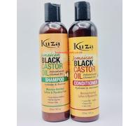 HB Kuza Jamaican Black Castor Oil Shampoo & Conditioner Set 237ml Each