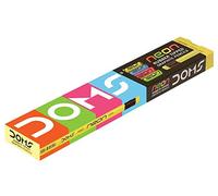 HB Pencil with Sharpener Doms Neon black lead PACK 0F 12 -tiger stationery