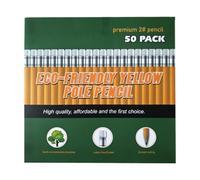 HB Pencils Pre-Sharpened Eraser Tip Writing Sketching 50/72 Pack
