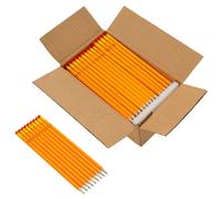 HB Pencils Yellow Solid Poplar Wood Graphite Writing Drawing Instrument vidaXL