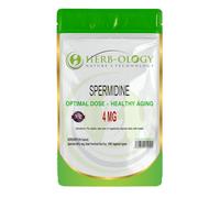 HB Spermidine Supplements | 60 High Strength Spermidine Capsules - 4mg per Serving | Spermidine Supplements for Women & Men | Non-GMO,Gluten & Allergen Free | Made in The UK