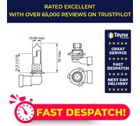 BOSCH 1 987 302 807 Bulb, spotlight HB3 12V 60W Halogen TOYOTA: Auris Estate, Auris Hatchback, GT86 Coupe, MAZDA: 3 Hatchback, CX-9, 6 Saloon