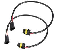 Hb4 Connector - H7 To H11 - For Astra H Vxr Fog Lights Cable-2 X H11 9006 Conversion Adapter For Headlight Cable Socket, Extension For Headlights Or Fog Lights, Abs