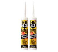 Hb42 All In One Sealant & Adhesive - White - Pack Of 2