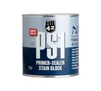 HB42 PS1 Primer-Sealer Stain Block - Premium Shellac-Based, One-Coat Stain Blocker - Ideal for Interior Woodwork, Plaster, Tiles, Varnish, and More (1L)