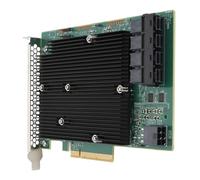 HBA Card with Low Profile, LSI SAS 9300 16I HBA Card 12Gbps 16 SATA SAS Port HBA Controller Card for Wins for Linux for VMware for FreeBSD