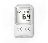HbA1c & Glucose Monitoring Kit with 50 Test Strips and Lancets - Precise Blood Sugar and Hemoglobin Testing Solution for Home Use_M